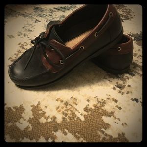 Size 10 Cole Haan boat shoes.